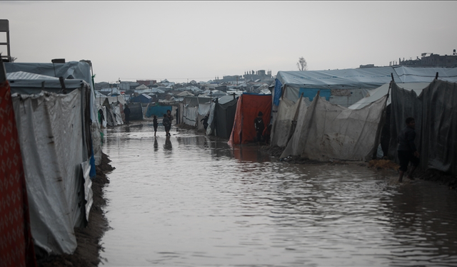 BM: Gazze'deki fırtına nedeniyle 795 bin kişi sel riski altında