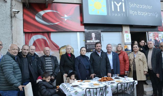 İYİ Partili Gözde Aytaç’tan Durbay’a vefa lokması