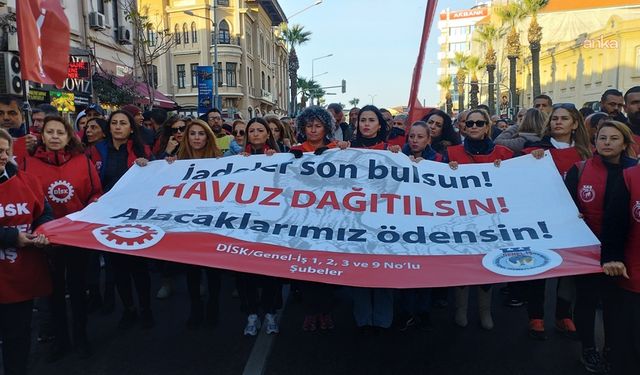 İzmir’de DİSK’in eylemi 4. gününde: İşçilerden yönetime ‘masa’ çağrısı