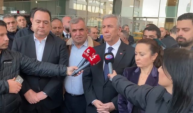 Gülşah Durbay'a Mansur Yavaş’tan geçmiş olsun ziyareti