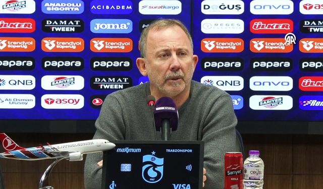 Sergen Yalçın: Maçtan çok bize bir tiyatro oyunu gibi geldi, üzülmüyoruz, 1 puana seviniyoruz