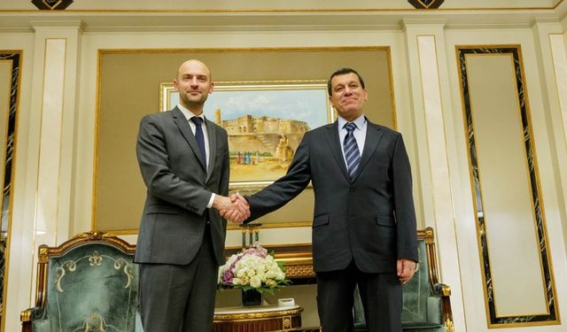 Mazlum Abdi ile Fransa Dışişleri Bakanı Barrot Erbil'de bir araya geldi