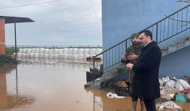 Manisa’da sele dönüşen yağmur sonrası CHP’li Başevirgen’den hükümete AFAD seslenişi
