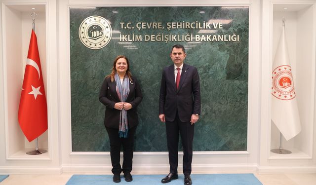 Afyonkarahisar Belediye Başkanı Burcu Köksal’dan Bakan Murat Kurum’a ziyaret