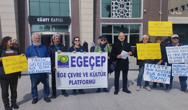 EGEÇEP, Kültür ve Turizm Bakanlığı’nın ‘Efes’ projesini yargıya taşıdı