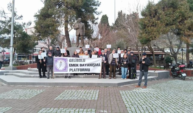 Gelibolu Emek Dayanışma Platformu: Asrın felaketi değil, asrın ihmali