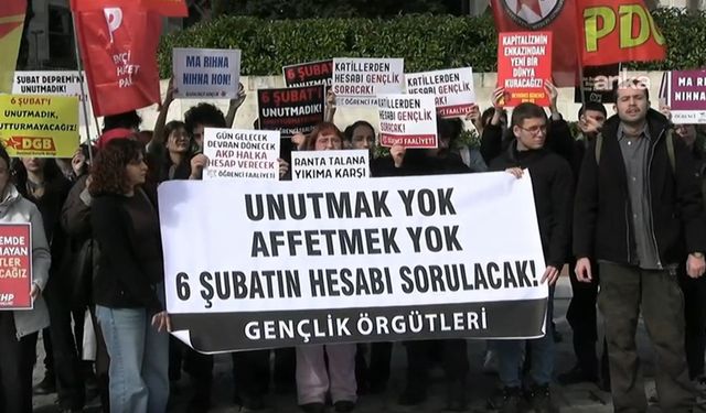 Gençlik örgütleri Beyazıt Meydanı'nda açıklama yaptı: Ne sorumlular hesap verdi ne de önleyici politikalar uygulandı