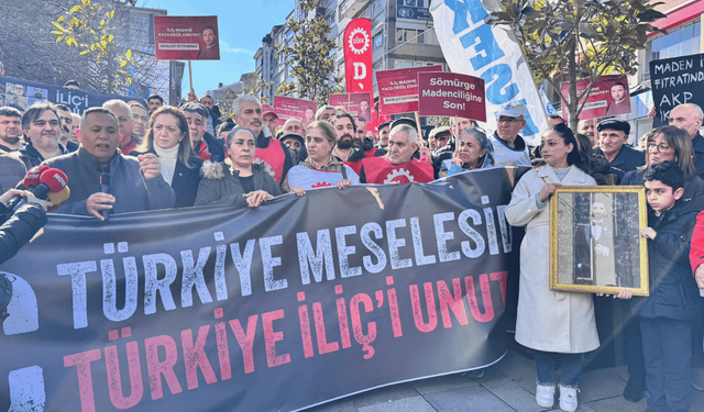 İliç maden faciasının ikinci yılında Kadıköy'de adalet yürüyüşü