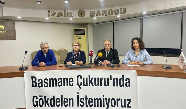 İzmir Barosu: Basmane Çukuru kamusal alandır