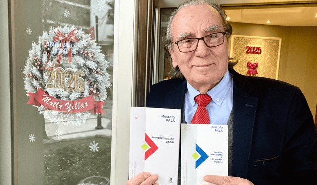 100 bin kişinin yeni yaşam evi Manisa Birliğin yaratıcısı Pala'dan 'Güçlü kooperatifçilik nasıl yapılır' kitapları