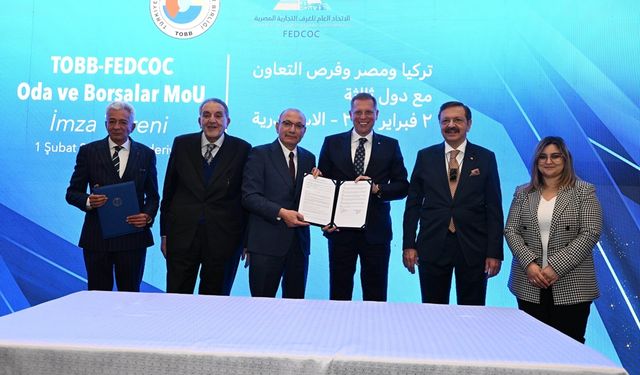 Sadık Özkasap Kahire’de Türkiye–Mısır İş Birliği Forumuna katıldı