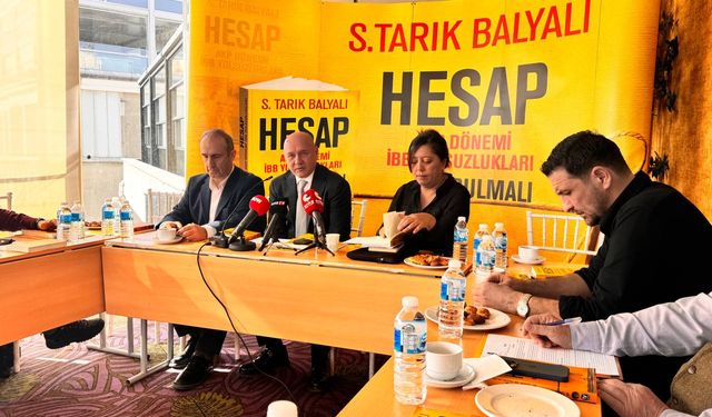 S. Tarık Balyalı'nın İBB yolsuzluklarını konu alan "HESAP 'AKP Dönemi İBB Yolsuzlukları' SORULMALI" kitabı yayımlandı
