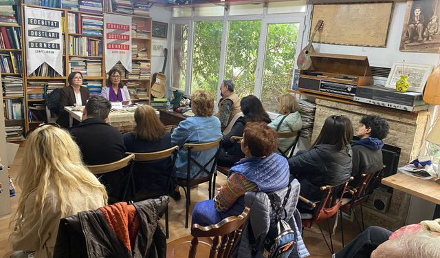 Edebiyat Dostları Derneği yazar Meryem Gülbudak’ı ağırladı