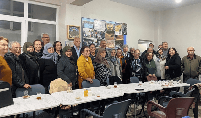 EMEP Genel Başkanı Seyit Aslan madene karşı mücadele eden köylülerle buluştu