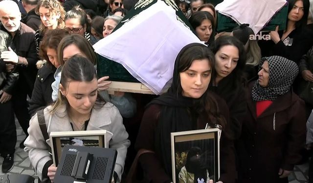 Fatma Nur Çelik ve kızı Hifa İkra Şengüler son yolculuğuna uğurlandı