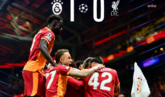 Galatasaray, Liverpool'u 1-0 mağlup etti
