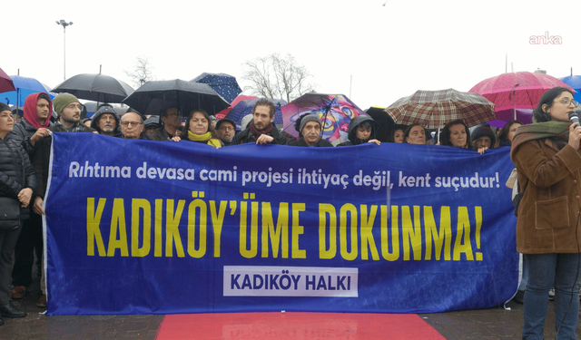 Kadıköylülerden cami ve otopark projesine tepki: İhtiyaçtan değil, ideolojik simgeleştirme