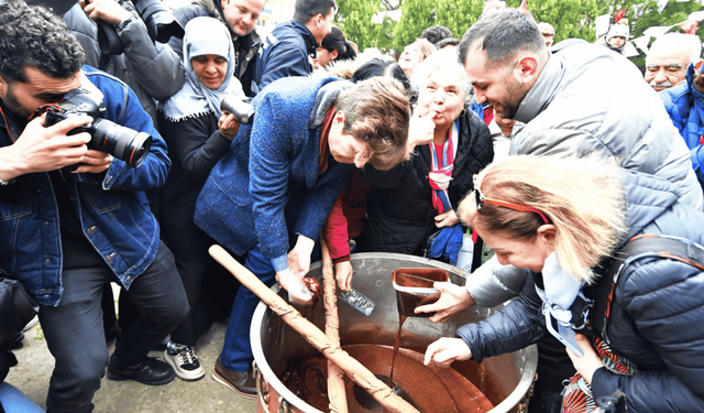 486. Mesir karması şifalı kazandan macun alma savaşına döndü