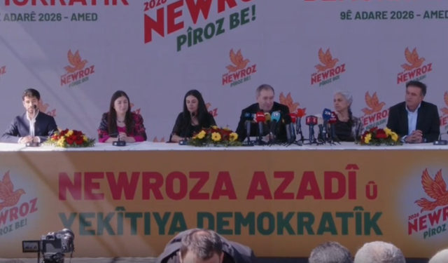 Diyarbakır'da "2026 Newroz Deklarasyonu" açıklandı