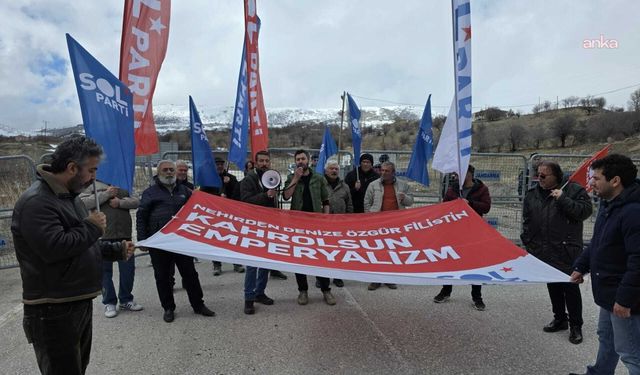 Sol Parti’nin Kürecik radar üssüne yürüyüşüne izin verilmedi