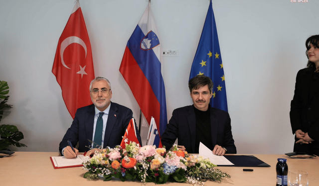 Türkiye ile Slovenya arasında sosyal güvenlik anlaşması imzalandı
