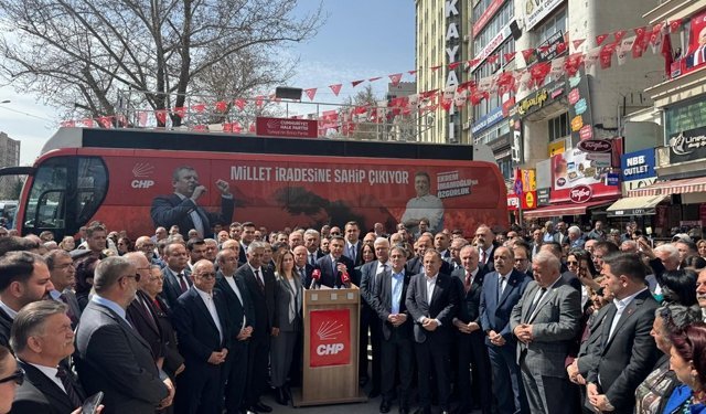 CHP Ankara İl Başkanı Ümit Erkol'un tutuklanmasının ardından 81 il başkanından ortak açıklama