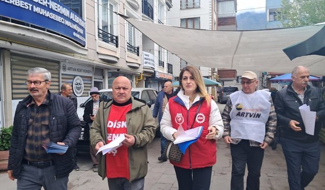 Artvin Demokrasi Platformu'ndan 1 Mayıs çağrısı