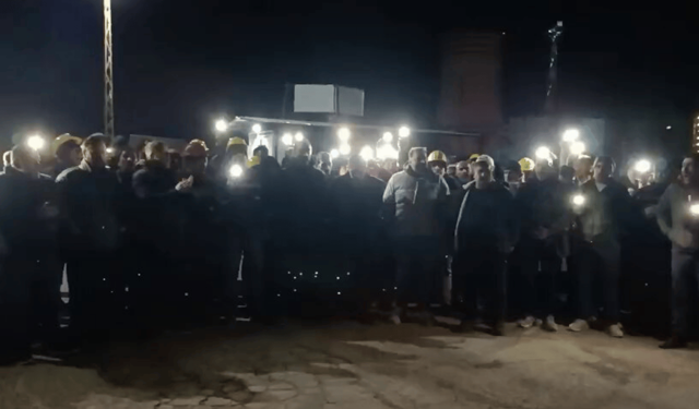 Bağımsız Maden İş: Doruk Madencilik'te direniş ateşi yakıldı, Ankara'ya doğru yürümeye başlayacağız