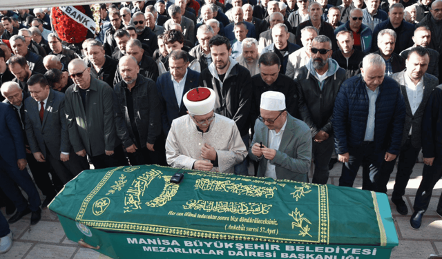 Manisalılar Ali Taylan’ı son yolculuğunda yalnız bırakmadı