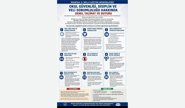 Okullardaki facialar sonrası Milli Eğitim Bakanlığının aldığı tedbirler