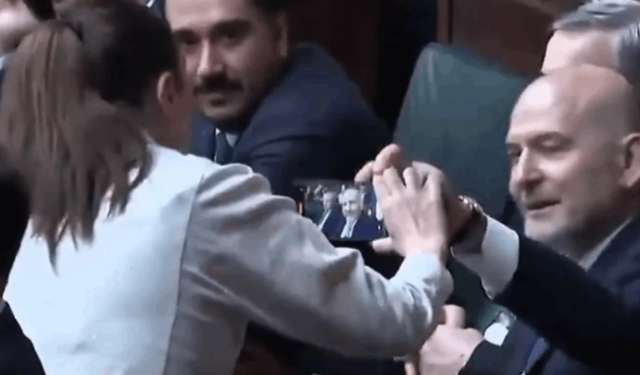 Gülistan Doku sorusunu duyan Soylu gazeteciye fiziki müdahalede bulundu