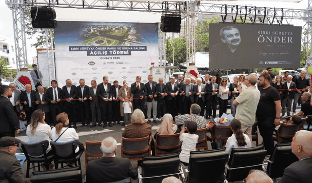 Adıyaman'da Sırrı Süreyya Önder anısına park ve okuma salonu açıldı