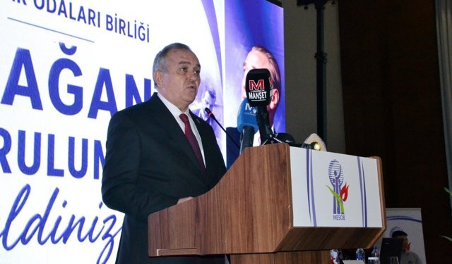 MHP Grup Başkanvekili ve Manisa Milletvekili Akçay’dan MESOB Kongresinde çarpıcı sözler