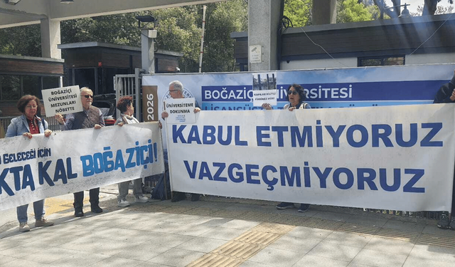 Boğaziçi Mezunları: Kayyım yönetimin hukuksuz, keyfi uygulamalarını kabul etmiyoruz