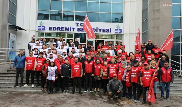 Edremit'te 1 Mayıs'ta birlik ve dayanışma mesajı