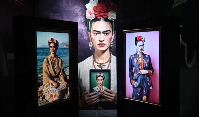 Manisa'daki Frida Kahlo sergisinde ziyaretçi sayısı 20 bine yaklaştı