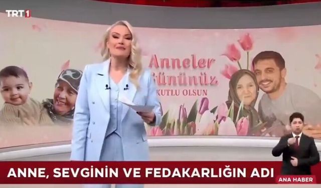 TRT spikerinin ‘patili annesiyim’ sözlerinin ardından ekrandan alındığı iddia edildi