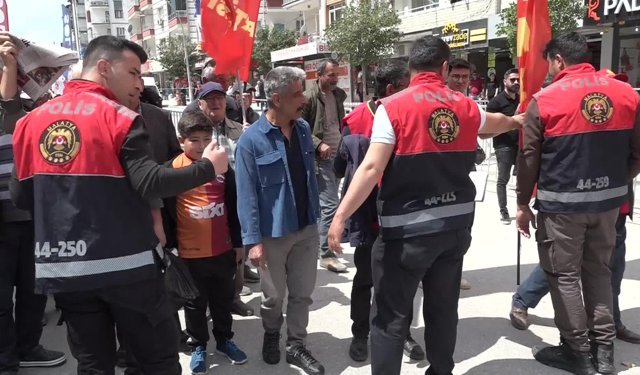 Malatya'da 1 Mayıs kutlaması: Daha kararlı, daha onurlu ve daha dirençliyiz