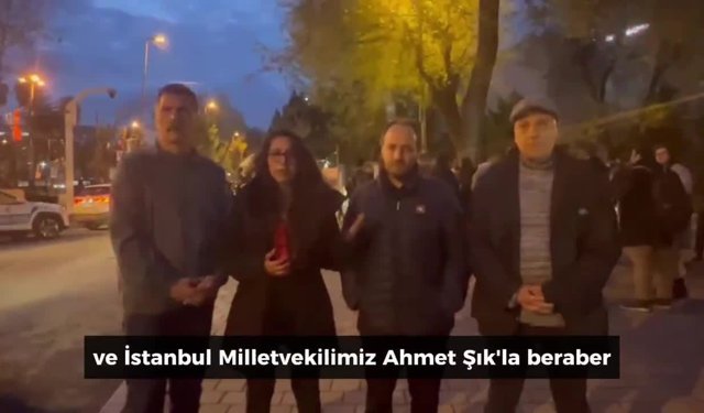 TİP, Vatan Emniyet Müdürlüğü'nde gözaltıları takip ediyor