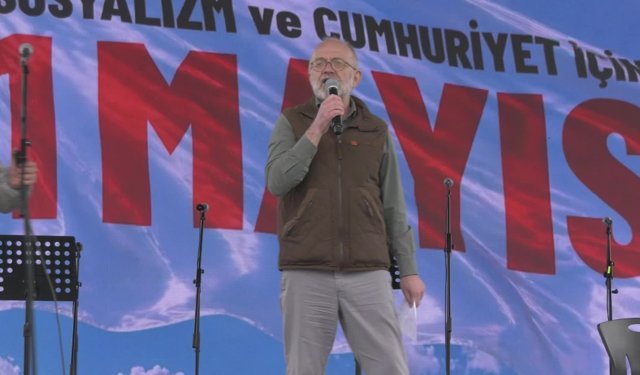 TKP 1 Mayıs'ı Kartal'da kutladı: Bu düzen yok etmedik hiçbir şey bırakmadı