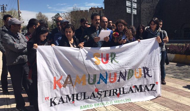 AMED‬ Ekoloji Meclisi: Sur'daki Tarihi Yapılar Devletleştiriliyor