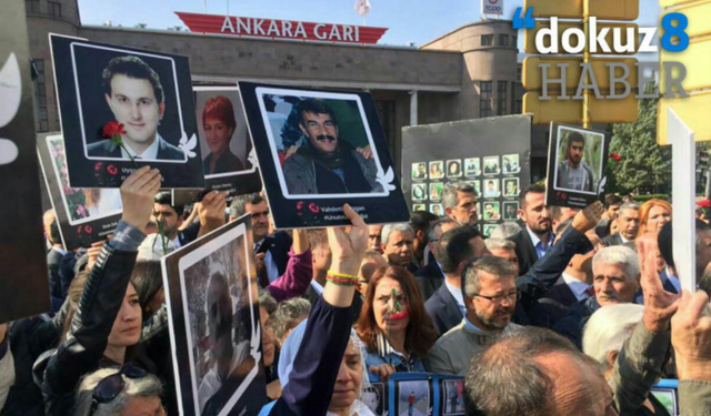 10 Ekim Ankara Katliamı'nda yaşamını yitirenler anıldı