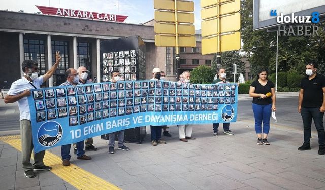 Ankara Gar Katliamı’nın 58’inci ayı: "Adalet arayışımızı sürdüreceğiz"