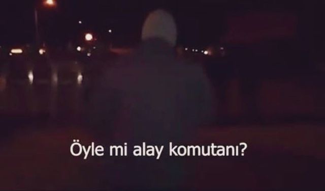 Somalı madenci isyan etti: Öyle mi alay komutanı?