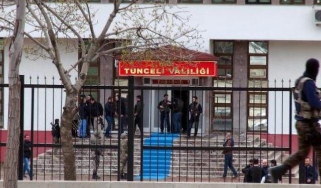 Tunceli'de 15 gün süreyle eylem ve etkinlik yasağı kararı