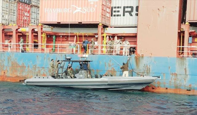 Libya'da alıkonulan Türkiye'ye ait gemi serbest bırakıldı