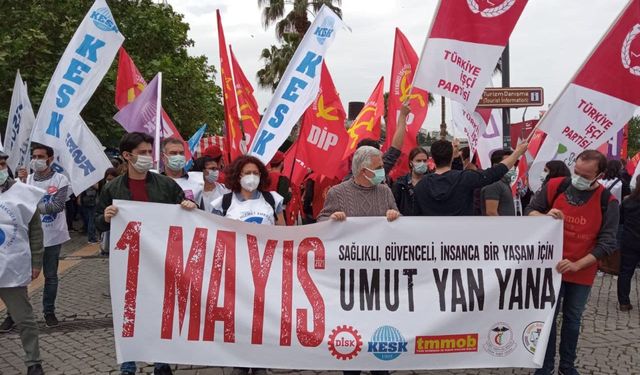 Memleketin dört bir yanında 1 Mayıs kutlanıyor