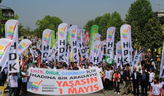 HDK’dan 1 Mayıs mesajı: “Rejime yanıt her alanı 1 Mayıs’laştırmak olacaktır”