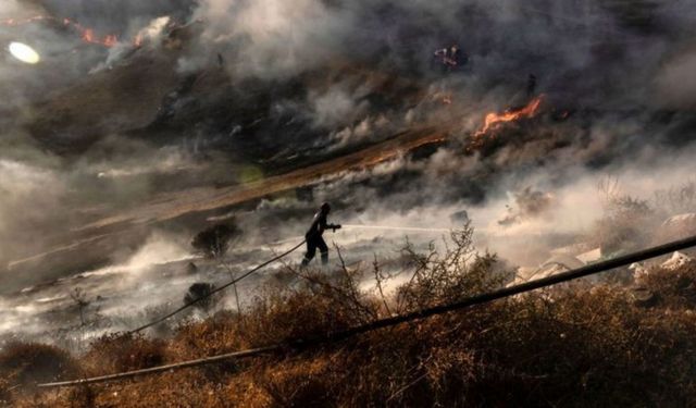 Kıbrıs'taki yangın kontrol altında