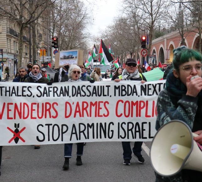 Paris'te İsrail protestosu: Soykırımı durdurun